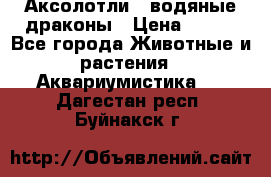 Аксолотли / водяные драконы › Цена ­ 500 - Все города Животные и растения » Аквариумистика   . Дагестан респ.,Буйнакск г.